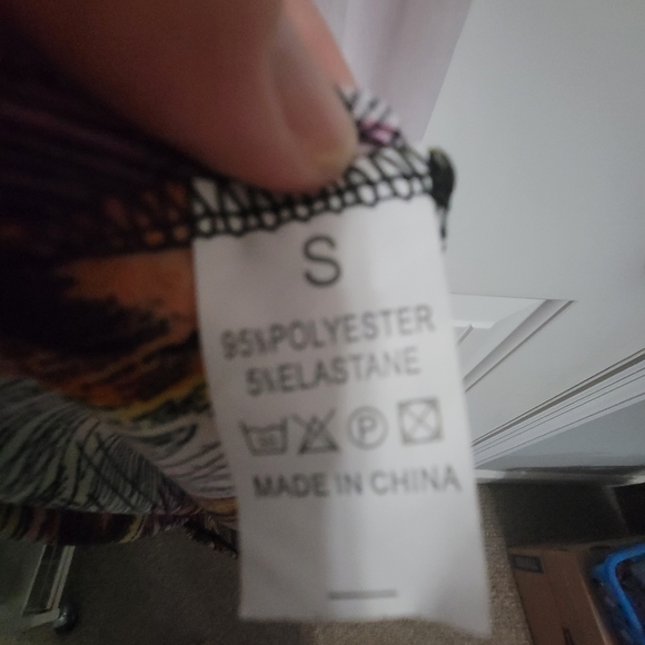 Green peacock print maxi dress - Picture 4 of 5